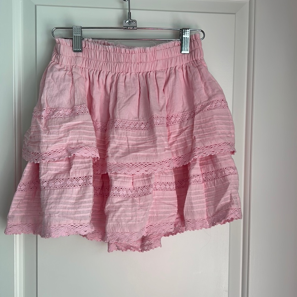 Day + Moon ruffle skirt